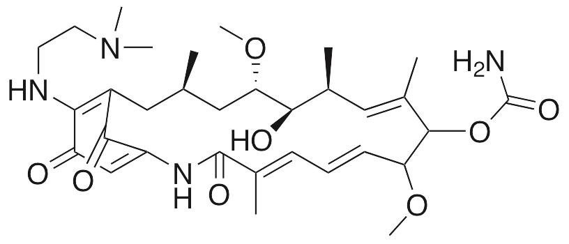 17-Dimethylaminoethylamino Demethoxygeldanamycin