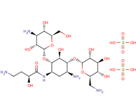 Amikacin disulfate