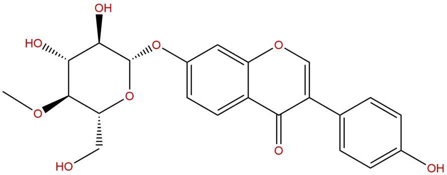 Daidzein 7-O-beta-D-glucoside 4''-O-methylate