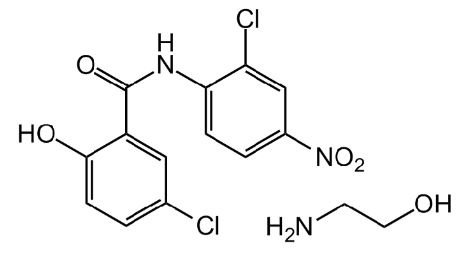 Niclosamide . ethanolamine