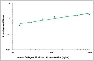 Human Collagen 18 alpha 1 ELISA Kit