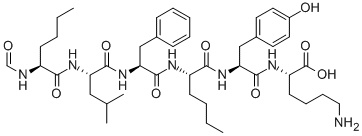N-Formyl-Nle-Leu-Phe-Nle-Tyr-Lys peptide