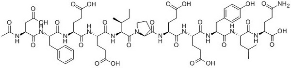 Ac-Hirudin (55-65) (Desulfated)