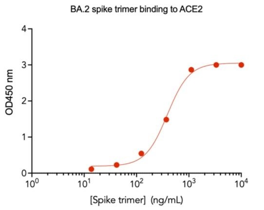 SARS-CoV-2 BA.2 Omicron Variant recombinant Spike His Tag