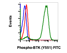 Phospho-Btk (Tyr551) (G12) rabbit mAb FITC conjugate Antibody