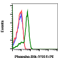 Phospho-Btk (Tyr551) (G12) rabbit mAb PE conjugate Antibody