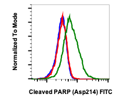 Cleaved PARP (Asp214) (H8) rabbit mAb FITC conjugate Antibody