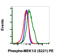 Phospho-MEK1/2 (Ser221) (D3) rabbit mAb PE Conjugate