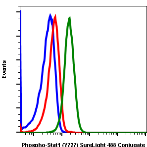 Phospho-Stat1 (Ser727) (C6) rabbit mAb SureLight488 conjugate