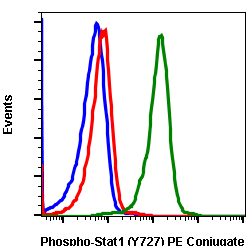 Phospho-Stat1 (Ser727) (C6) rabbit mAb PE conjugate