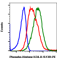Phospho-Histone H2A.X (Ser139) (1E4) rabbit mAb PE conjugate Antibody