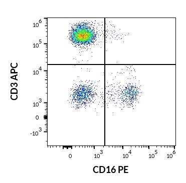 CD16 antibody (PE)