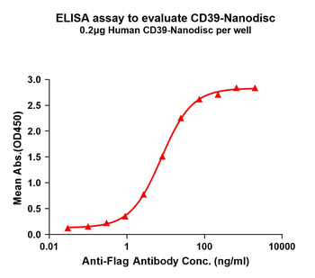 Human CD39 full length protein-synthetic nanodisc