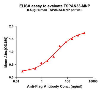 Human TSPAN33 full length protein-MNP