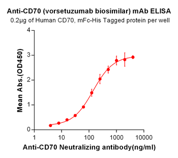 Anti-CD70 (vorsetuzumab biosimilar) mAb