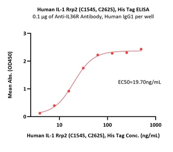 Human IL-1 Rrp2 / IL-1 R6 (C154S, C262S) Protein