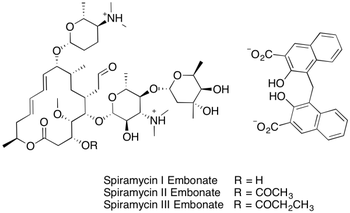 Spiramycin Embonate
