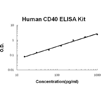 Human CD40/TNFRSF5 ELISA Kit (DIY Antibody Pairs)