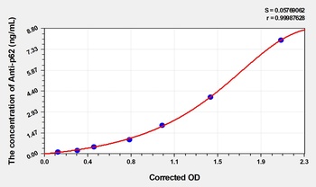 Human Anti-p62(Ubiquitin Binding Protein P62 Antibody) ELISA Kit