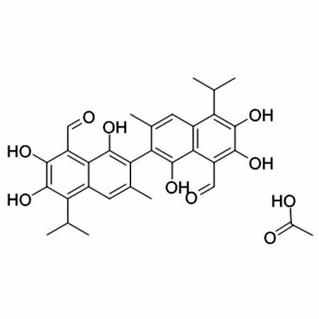 Gossypol-acetic acid