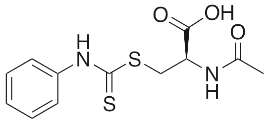 N-Acetyl-S-(N -phenylthiocarbamoyl)-L-cysteine