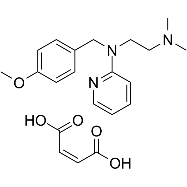 Pyrilamine maleate (Mepyramine)