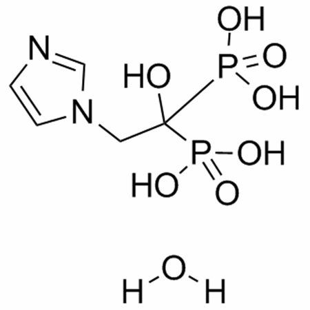 Zoledronic acid hydrate