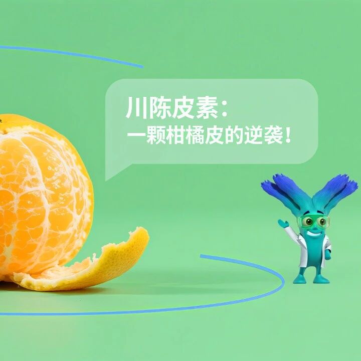 川陈皮素：一颗柑橘皮的逆袭
