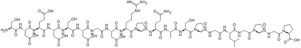 Chromostatin, Bovine peptide