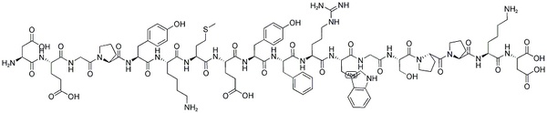 Porcine [Tyr9] beta-MSH peptide