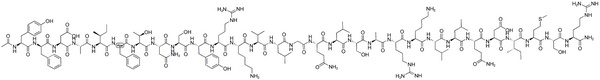 Human Ac-[Tyr1, D-Phe2] GRF amide peptide