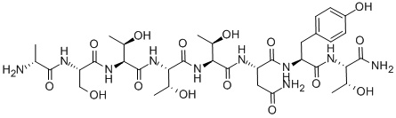 T amide [D-Ala1] peptide