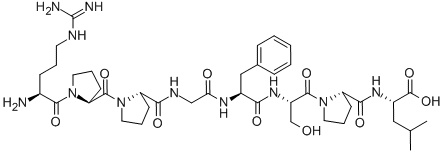 Bradykinin [Leu8, Des-Arg9] peptide