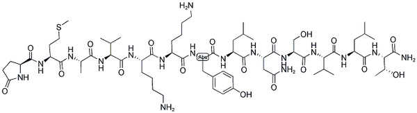 Chicken [Pyr16] VIP peptide
