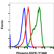 Phospho-EGFR (Tyr1068) (E5) rabbit mAb Antibody