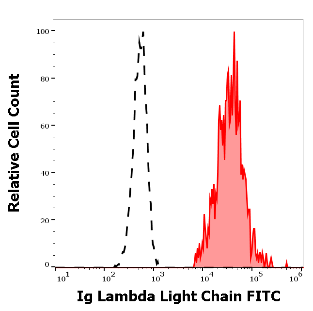 Lambda (L chain) antibody (FITC)