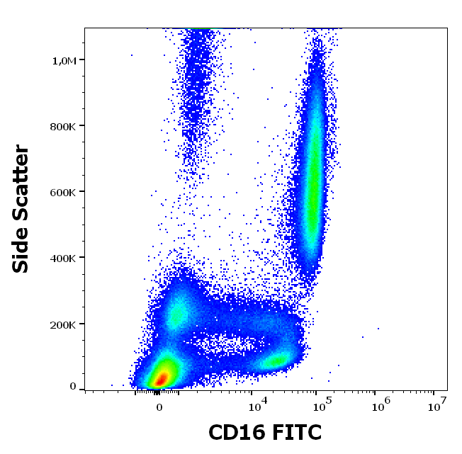 Anti-Hu CD16 FITC