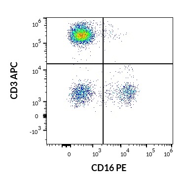 CD16 Antibody (PE)