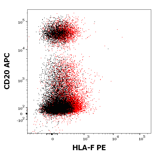 Anti-HLA-F PE