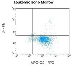 COMBI IC Reagent: Mouse anti Myeloperoxidase-C2 (FITC) and Mouse anti Lactoferrin (PE)