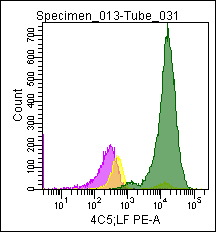 Mouse anti Lactoferrin, conjugated to PE
