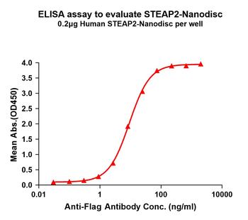 Human STEAP2 full length protein-synthetic nanodisc