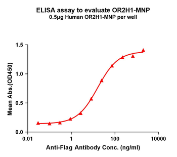 Human OR2H1 full length protein-MNP