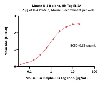 Mouse IL-4 R alpha / CD124 Protein