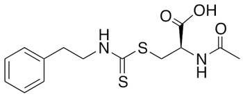 N-Acetyl-S-(N′-phenethylthiocarbamoyl)-L-cysteine
