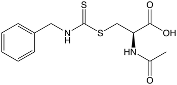 N-Acetyl-S-(N′-benzylthiocarbamoyl)-L-cysteine