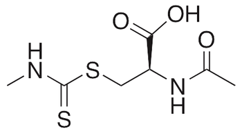N-Acetyl-S-(N′-methylthiocarbamoyl)-L-cysteine