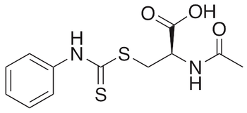 N-Acetyl-S-(N′-phenylthiocarbamoyl)-L-cysteine