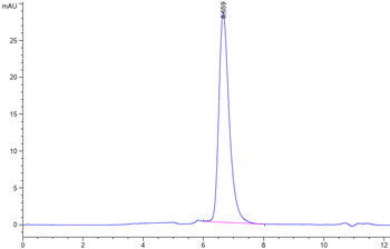 Recombinant human FLT3 / Flk-2 protein, C-His-Avi (HEK293)
