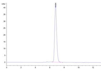 Recombinant human GM-CSF R Alpha protein, C-His-Avi (HEK293)